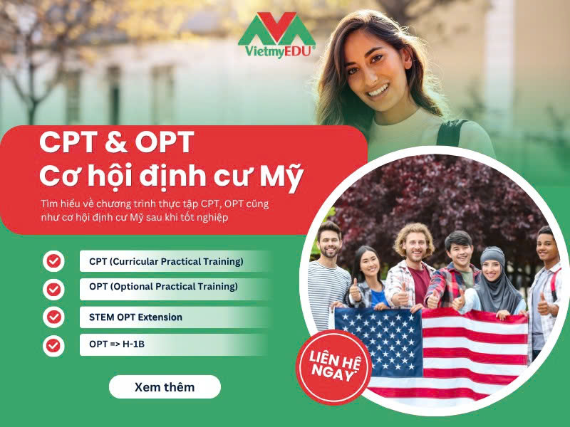 Tìm hiểu về CPT và OPT - cơ hội định cư Mỹ cho sinh viên quốc tế
